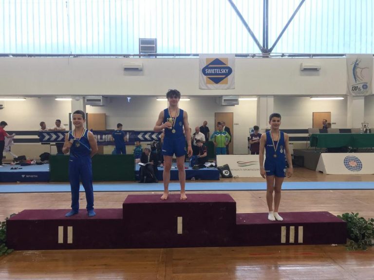 Pro Lissone Ginnastica/ Achille Montrasio, bronzo al suo esordio tricolore