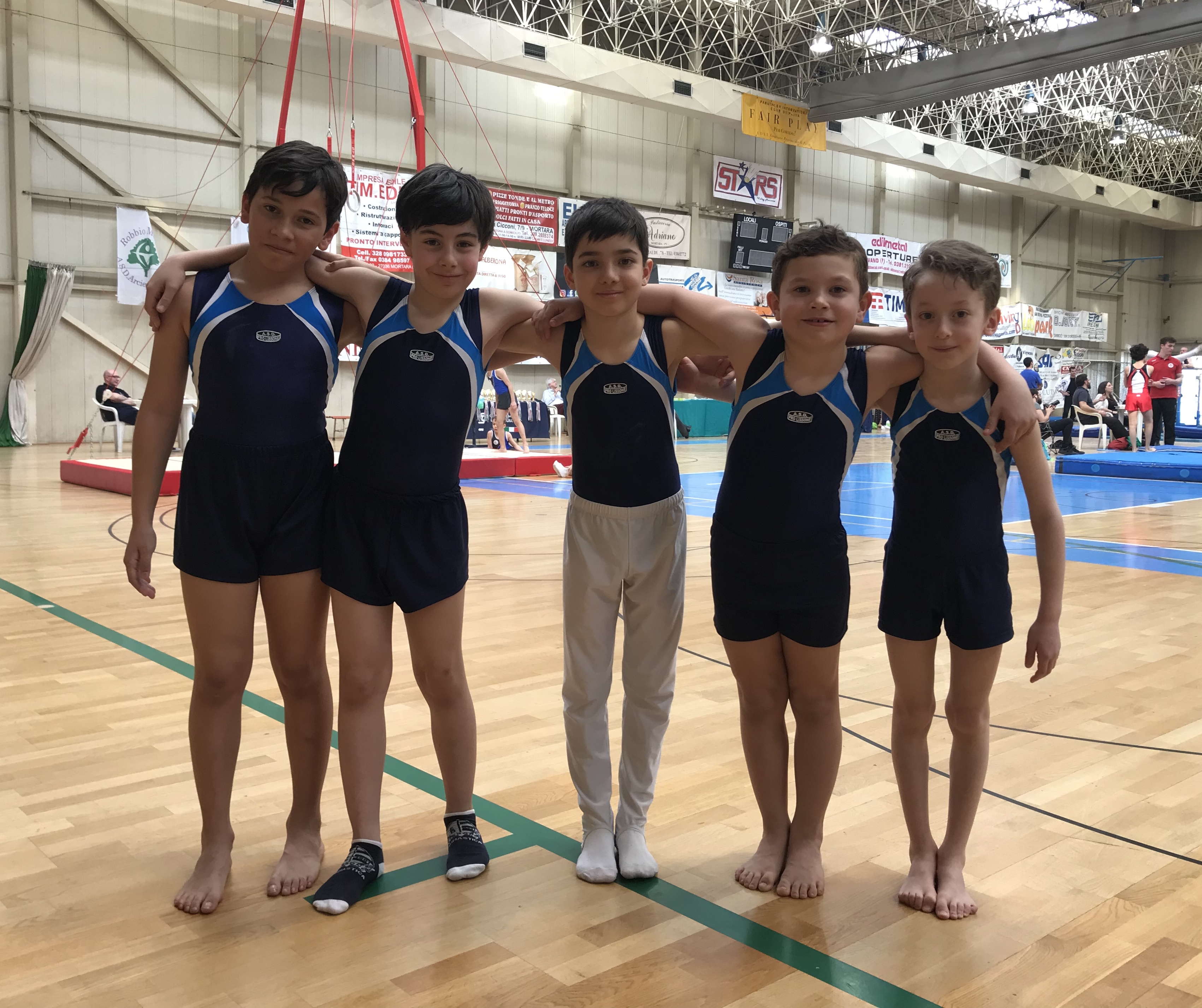 Pro Lissone Ginnastica: vittoria per i Silver LD