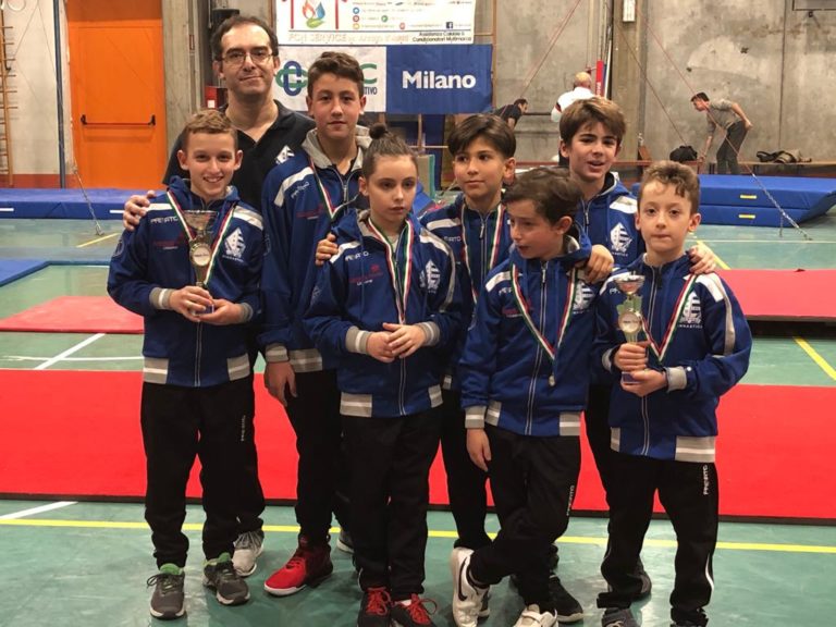 Pro Lissone Ginnastica, ragazzi sul podio al Trofeo delle Regioni